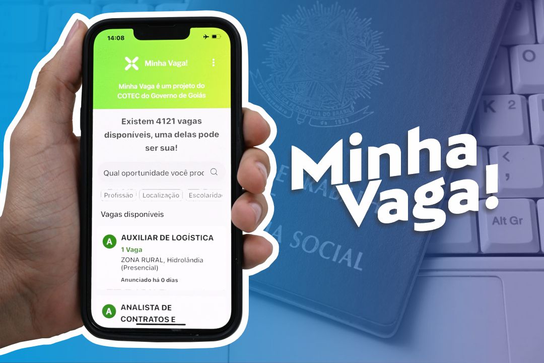O aplicativo Minha Vaga! está disponível para smartphones